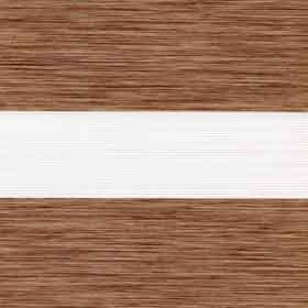 Рулонные ткани для жалюзи зебра МОНТАНА 2868 св. коричневый, 280см