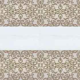Рулонные ткани для жалюзи зебра АРАБЕСКА 2406 бежевый, 270 см