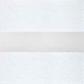 Рулонные ткани для жалюзи зебра ДАЙМОНД 0225 белый, 280 см