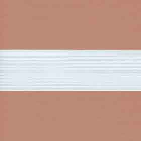 Рулонные ткани для жалюзи зебра СОФТ 2868 светло-коричневый, 280 см