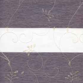 Рулонные ткани для жалюзи зебра ВАЛЕНСИЯ 1852 серый, 280 см