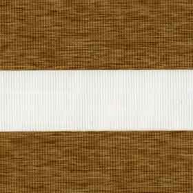 Рулонные ткани для жалюзи зебра ЭТНИК 2868 св. коричневый 270 см