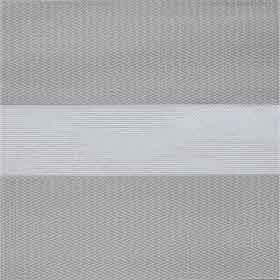 Рулонные ткани для жалюзи зебра СКРИН 1852 серый, 300 см