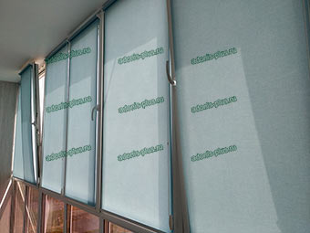 Рулонные шторы MINI на лоджию длиной 6 м Ульяновск