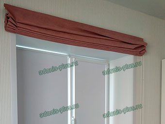 Рулонные шторы MINI на окно ПВХ в спальню. Ткань АЛЬФА БЛЭКАУТ Ульяновск