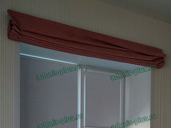 Рулонные шторы MINI на окно ПВХ в спальню. Ткань АЛЬФА БЛЭКАУТ Ульяновск