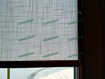 Кассетные рулонные шторы Ткань ШАНТУНГ Ульяновск