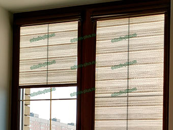 Кассетные рулонные шторы UNI на окна ПВХ. Ткань ЯМАЙКА Ульяновск