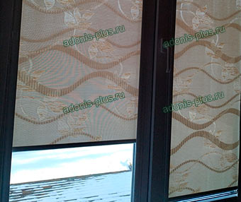 Кассетные рулонные шторы UNI. Ткань ЛИАНА Ульяновск