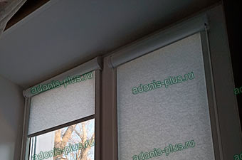 Кассетные рулонные шторы Ткань ШЕЛК Ульяновск