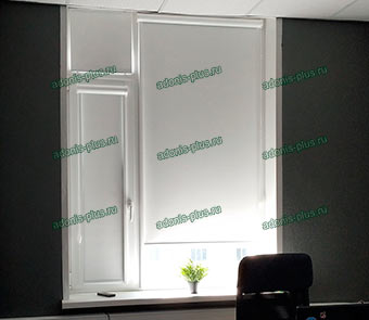 Кассетные рулонные шторы на окна ПВХ Ткань ОМЕГА БЛЭКАУТ Ульяновск