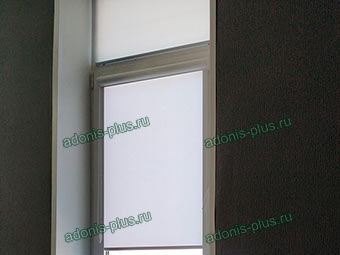 Кассетные рулонные шторы UNI на окна ПВХ. Ткань ОМЕГА AMIGO Ульяновск