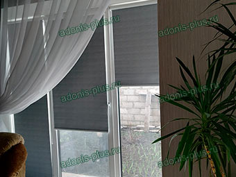 Рулонные шторы MG II на панорамные окна Ульяновск